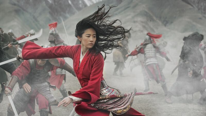 Mulan (Yifei Liu). Photograph: Jasin Boland/2019 Disney Enterprises, Inc