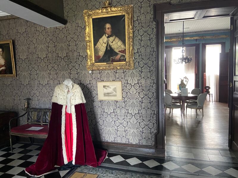 Inside Bantry House.