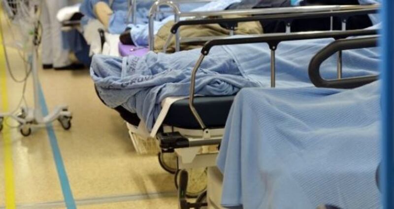 The INMO said 100,457 patients had gone without beds in Irish hospitals in 2019 so far this year. File image: Alan Betson