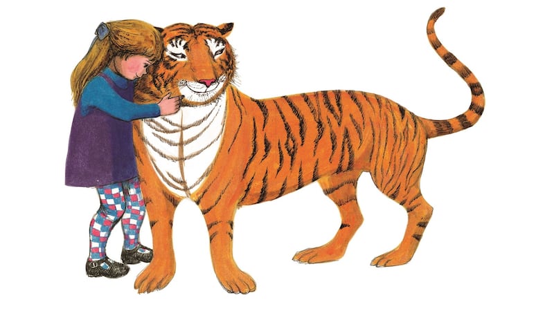 “The Tiger Who Came to Tea” by Judith Kerr: “I used to tell my children bedtime stories and there was one they liked about a tiger who called to the house. A tiger ringing the doorbell was  the most exciting thing I could imagine.”