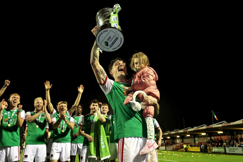 There could be celebrations all round if you get a season ticket for the Cork City fan in your life. Photograph: Laszlo Geczo/Inpho