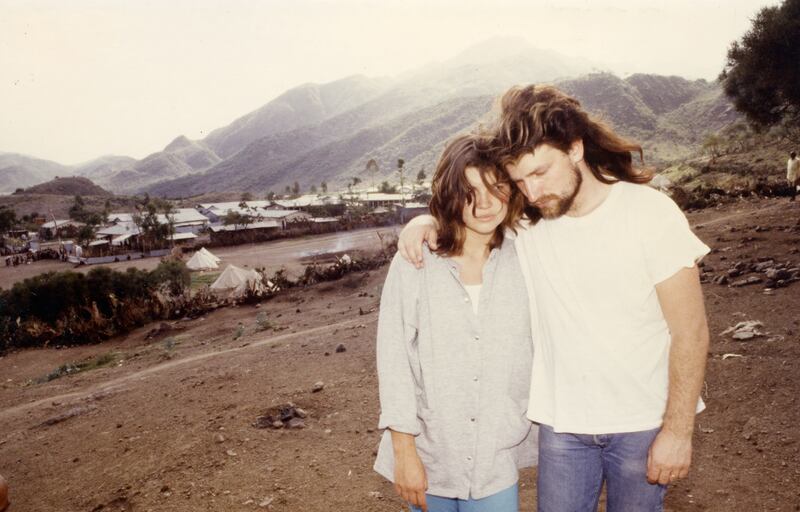 Bono and Ali Hewson personal pics. Copyright: Hewson Family Archive.