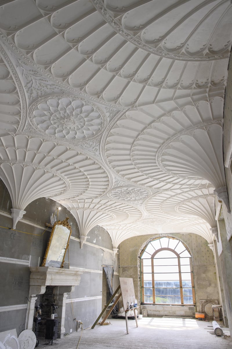 Restored Music Room at Castle Freke, west Cork.
Photograph: Daragh Mc Sweeney/Provision
