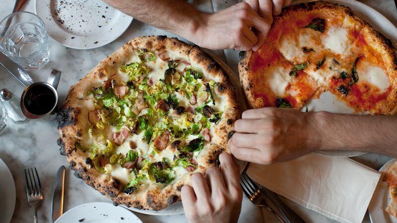 Brussel sprout pizza. Photograph: Getty Images.