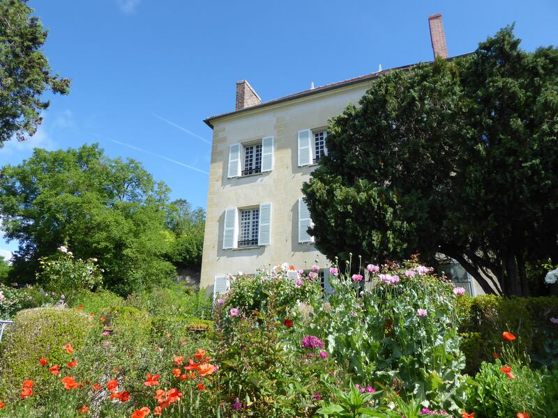 Vincent van Gogh: Dr Paul Gachet’s house in Auvers. Photograph: Michel Jourdheuil/Conseil Départemental du Val d’Oise