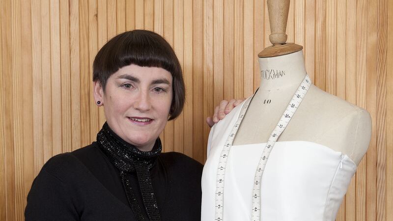 Roísín Boyce Cantwell of Kenchiku: ‘It is surprising what can be done to a garment with a bit of ingenuity.’ Photograph: Peter Houlihan