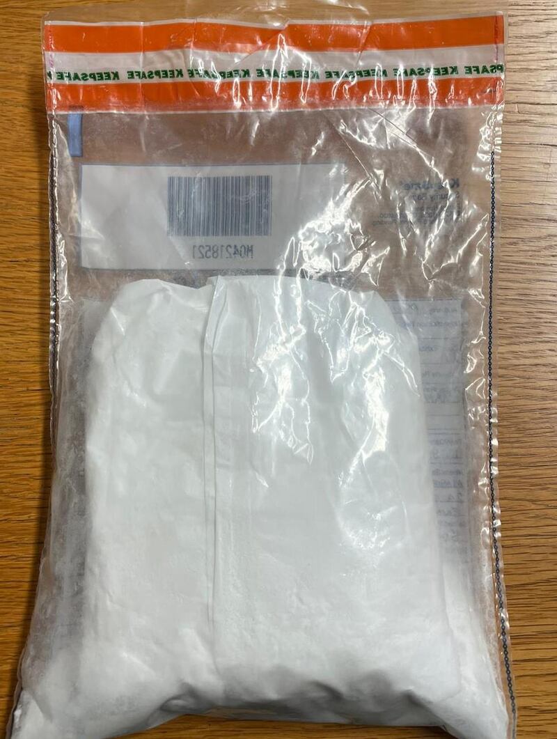 Drugs seized from a property in Fermanagh on Saturday. Photograph: PSNI