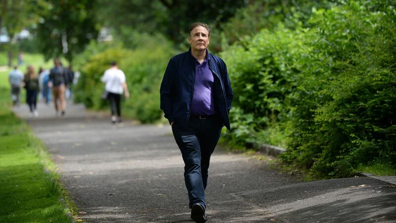 Shane O’Mara, professor of experimental brain research and author of In Praise of Walking. Photograph: Dara Mac Dónaill/The Irish Times