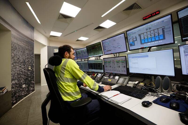 Turlough Hill control room operator Gary Crean. Photograph: Nick Bradshaw