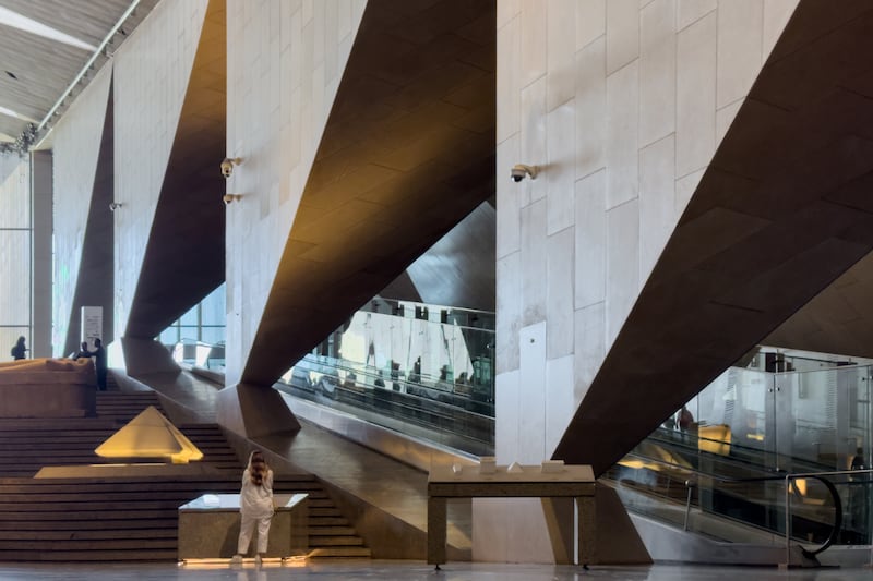 Grand Egyptian Museum. Photograph: Iwan Baan/hparc.com