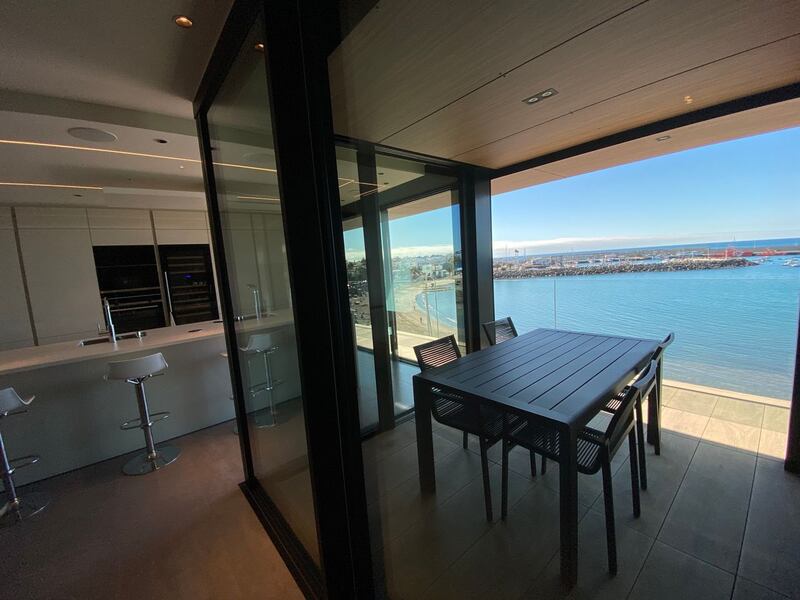 Gran Canaria: This two-bedroom beachfront apartment extends to 120sq m
