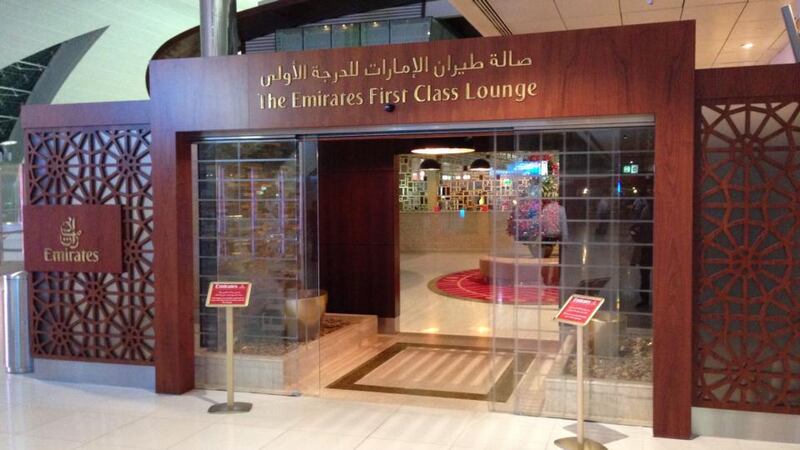 Emirates First Class Lounge, Dubai