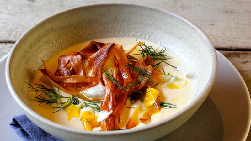 Parsnip soup: wholesome and delicious