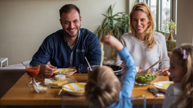 Lunchtime is also for eating – and perhaps some quality family time. Photograph: iStock