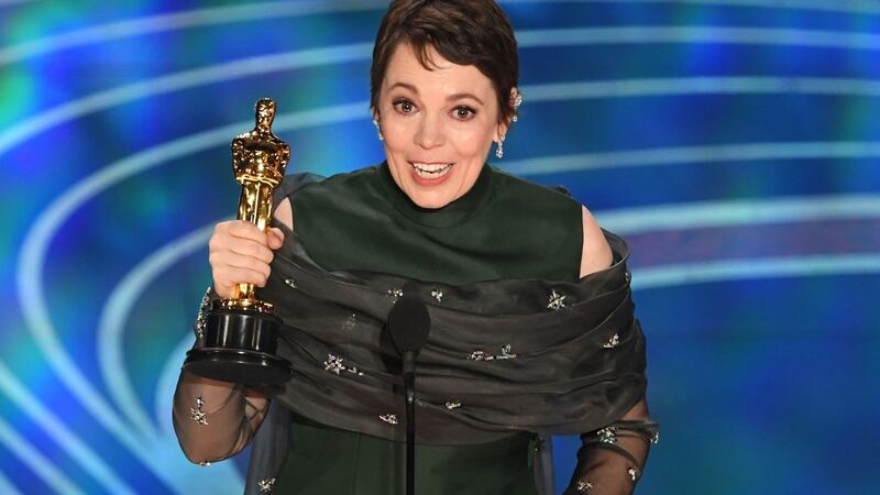 Best Actress Oscar winner, Olivia Colman. Photograph: Getty