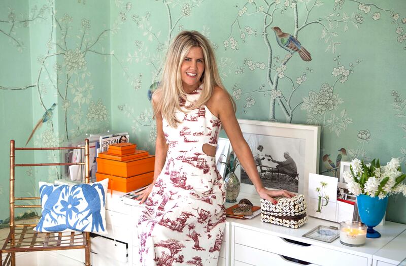 Designer Pippa Holt in her Leeson Street home