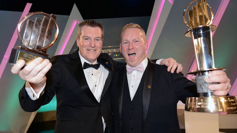 Teamwork.com co-founders Daniel Mackey and Peter Coppinger won the EY Entrepreneur of the Year Award in October. Photograph: Dave Meehan