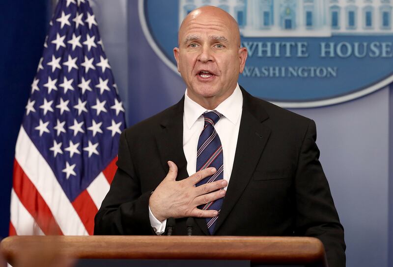 HR McMaster was US national security adviser during the first Trump administration and also has some leadership theories that can be transferred to rugby. Photograph: Win McNamee/Getty Images
