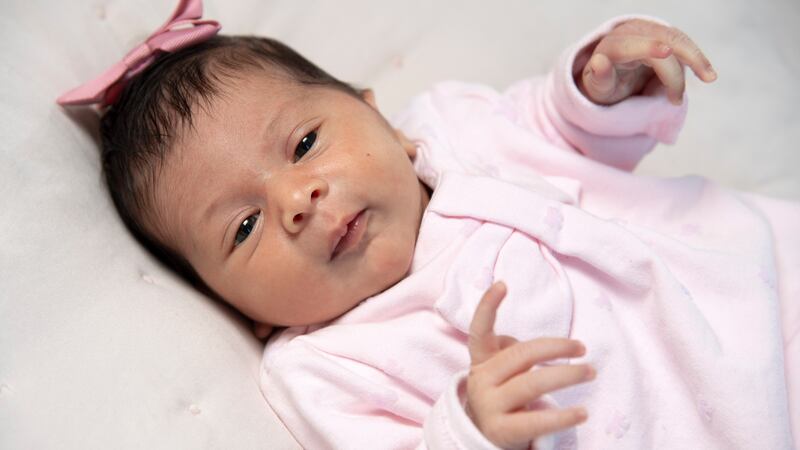 Baby Leah. Photograph: Joe Dunne