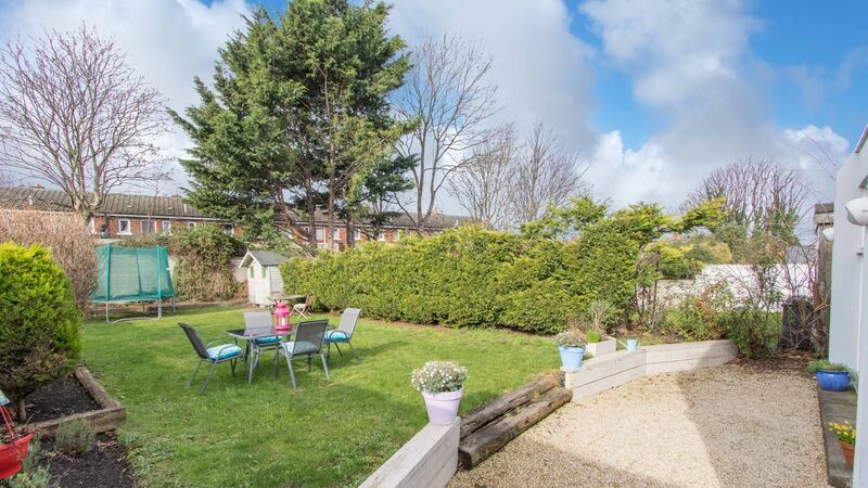 The rear garden of 98 Iveagh Gardens is 22m (75ft) long and faces west.