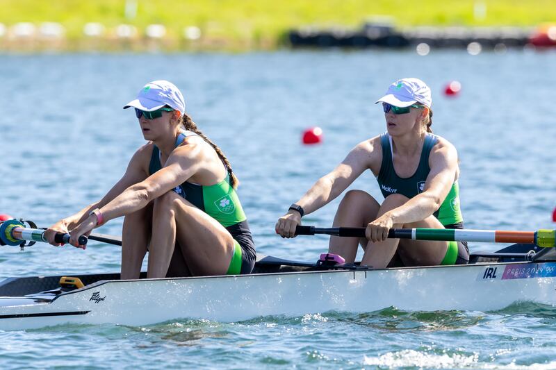 Ireland’s Fiona Murtagh and Aifric Keogh. Photograph: Morgan Treacy/Inpho
