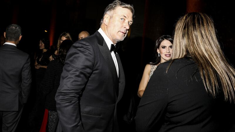 Alec and Hilaria Baldwin at the American Museum of Natural History’s gala in New York, in November, 2019. Photograph: Krista Schlueter/The New York Times