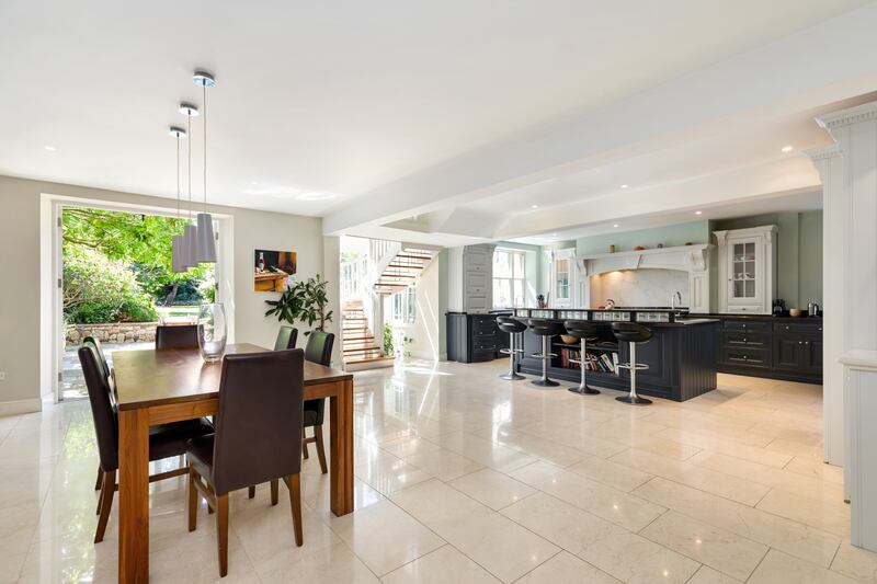 Kitchen and dining area