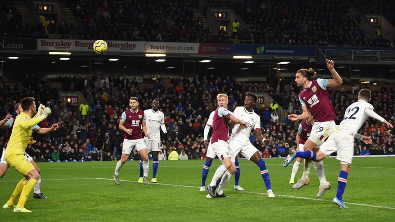 Pulisic heads home his third goal. Photo: Oli Scarff/Getty Images