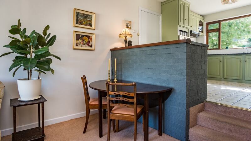 Kitchen and informal dining area