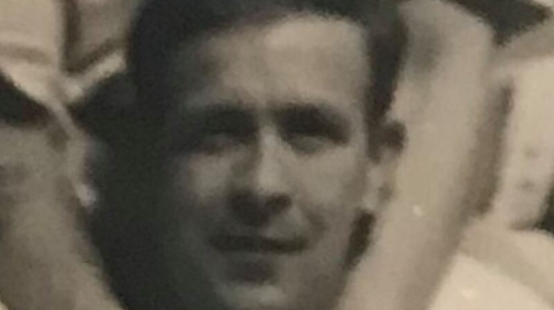 Brendan O’Mahony as a young man