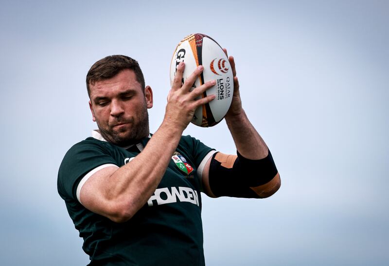 Tadhg Beirne during Lions training in Australia. Photograph: Dan Sheridan/Inpho