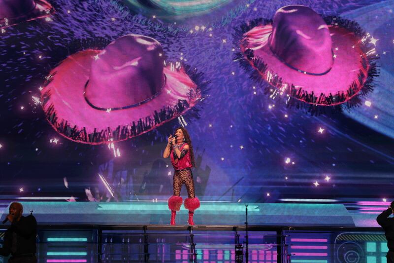 Twain’s legacy of having established the country-to-pop mainstream crossover blueprint is never undermined. Photograph: Nick Bradshaw