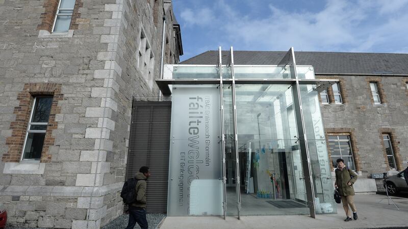 Views of North House the DIT campus at Grangegorman, Dublin. Photograph: Dara Mac Dónaill