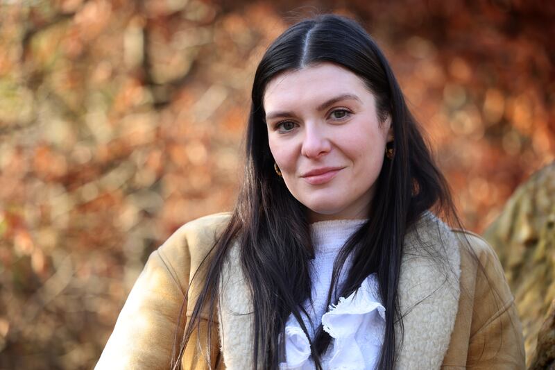 Debut author Róisín Lanigan. Photograph: Dara Mac Dónaill