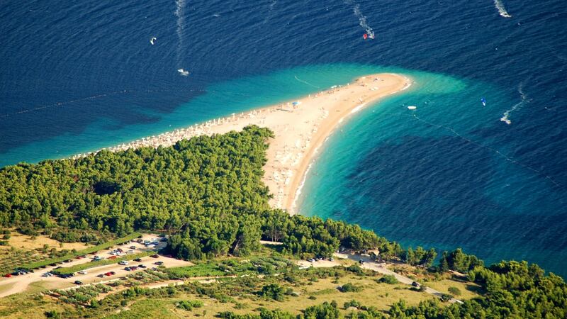 Brac’s most famous beach, Croatia