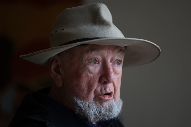 Thomas Keneally: 'my mother was a novelist. And my father was a script writer. He wanted to get right to the action.' Photograph: Nick Bradshaw 