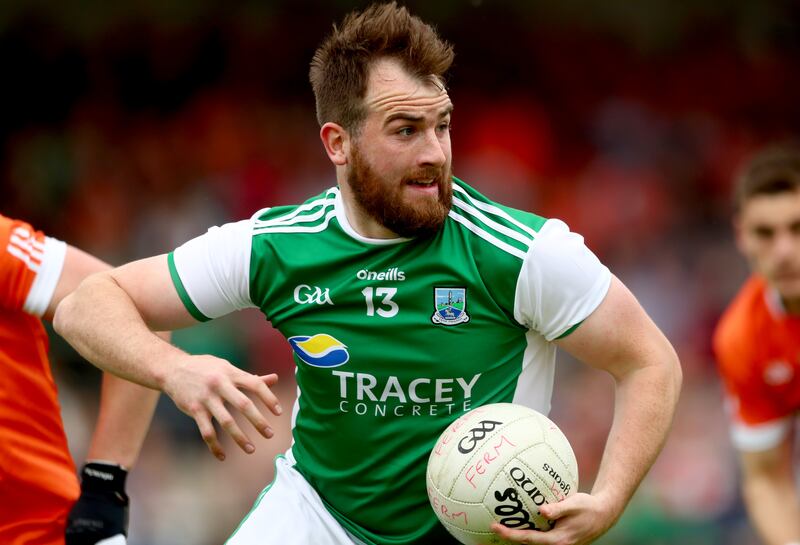 Sean Quigley: made his debut as a schoolboy for Fermanagh in 2011. 'For the most part, I’d have to say I’ve enjoyed it over the years, I’ve made some great friends, great memories.' Photograph: James Crombie/Inpho