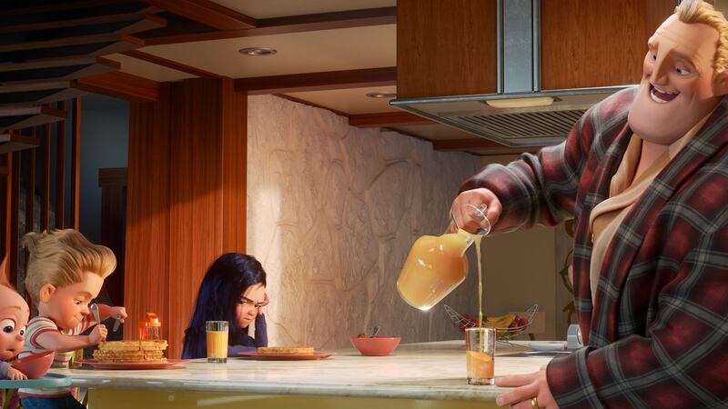 “I didn’t think about it as a superhero film,” says Director Brad Bird of Incredibles 2