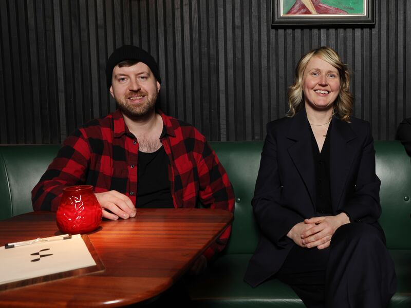 Lisa Connell and Cormac Cashman of Love Tempo. Photograph: Alan Betson

