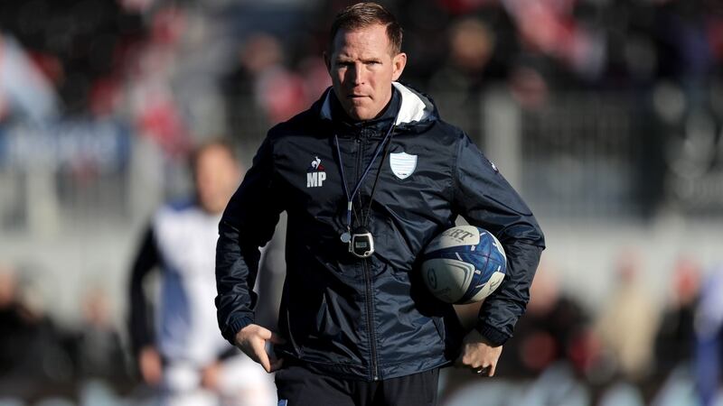 Mike Prendergast honed much of his coaching trade with Racing 92 in France. Photograph: Laszlo Geczo/Inpho