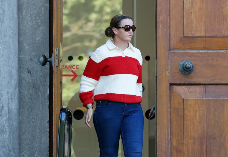 Lisa Flaherty Grogan was visibly upset at times during the hearing. Photograph: Nick Bradshaw 
