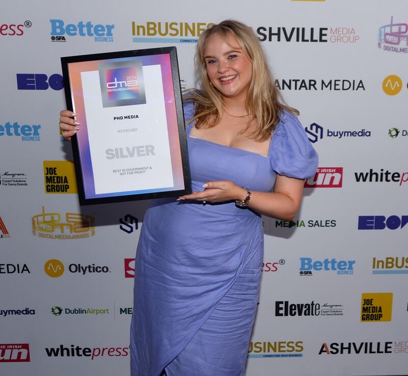 PHD Media collected the Silver award for Best In Government & Not For Profit. Photographer: Paul Sherwood 