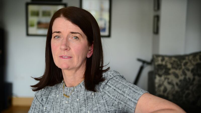 Martina Cox, wife of Sean Cox: "17 seconds of madness created a life sentence for Sean. And us all." Photograph: Bryan O'Brien
