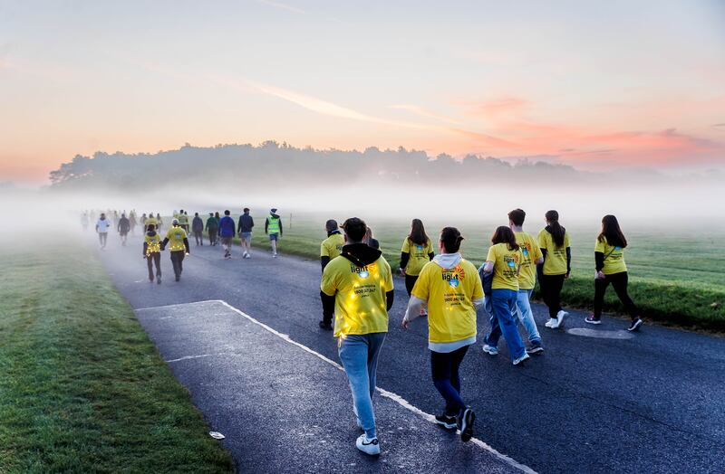 Darkness Into Light 2024 in the Phoenix Park, Dublin. Photograph: Ryan Byrne/Inpho
