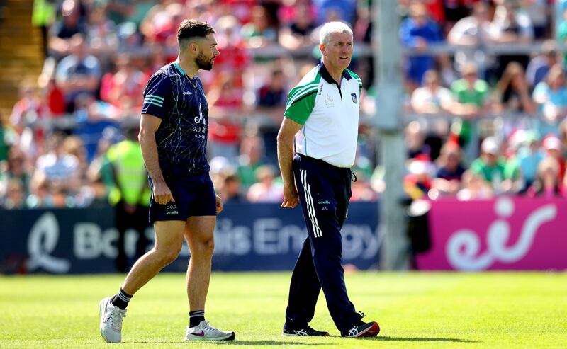 John Kiely: 'I think everybody is happy with the fixture now, looking forward to it and I think it will be a very special occasion.'  File Photograph: Ryan Byrne/Inpho