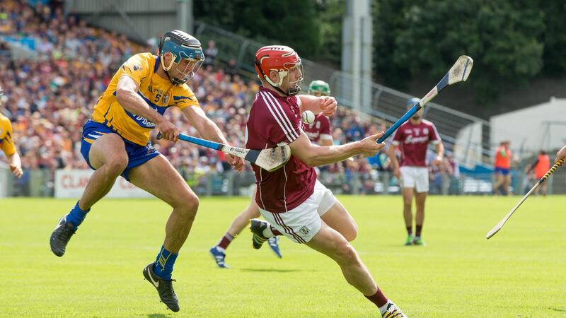 Joe Canning  in action for  Galway in the All-Ireland quarter-final against Clare at Semple Stadium in July 2016. Photograph: Morgan Treacy/Inpho
