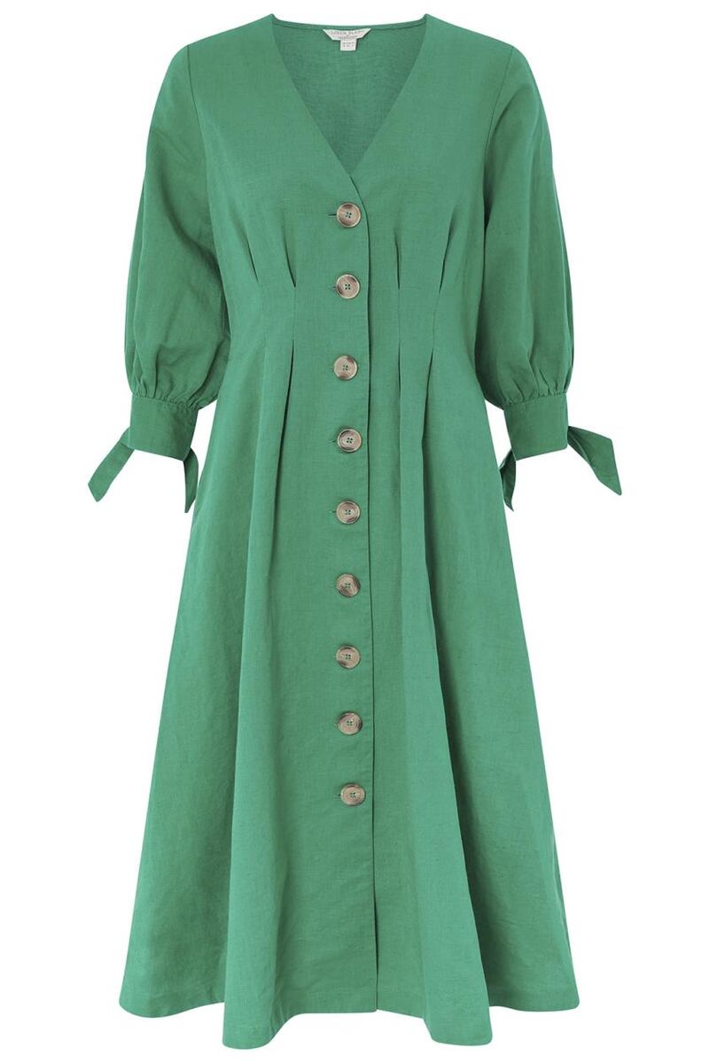 Linen dress, €90, Monsoon