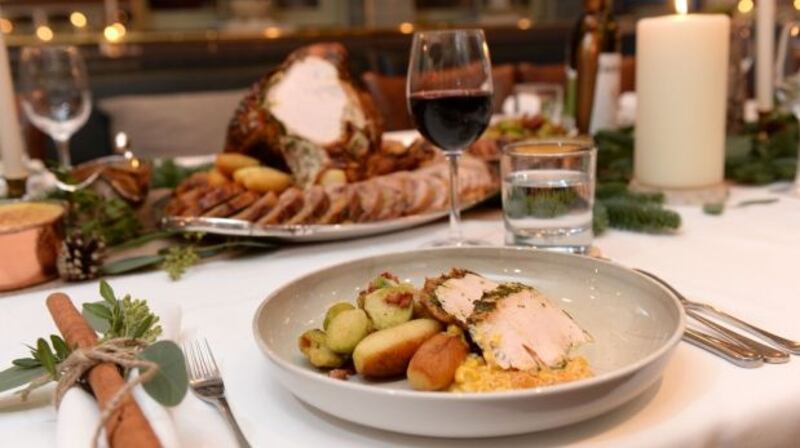 Gavin McDonagh’s beef dripping roasties, part of his Christmas feast
