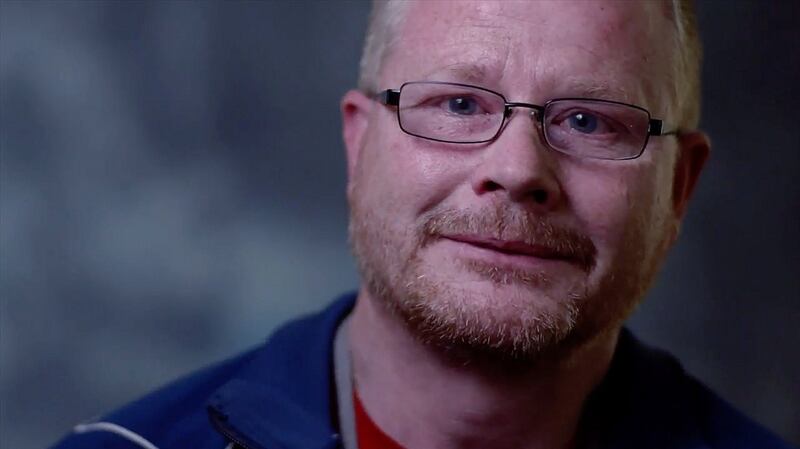 Richard Satchwell makes a TV appeal for his missing wife Tina Satchwell from Youghal , Co Cork last June. Screengrab: RTE / Crimecall