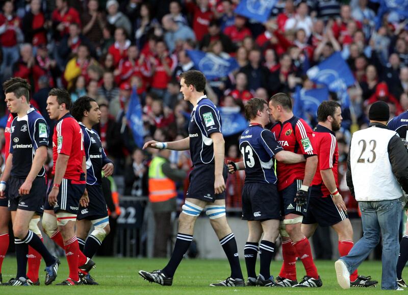 Leinster and Munster contested the Heineken Cup semi-final, at Croke Park in 2009. Photograph: Eric Luke